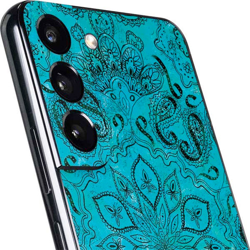 Blue Zen Ginseng Galaxy S22 Plus Skin